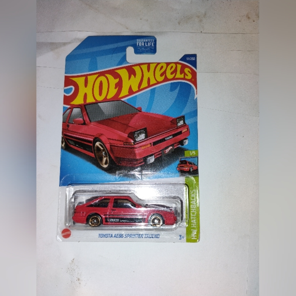 Hot Wheels HW Hatchbacks Toyota AE86 Sprinter Trueno